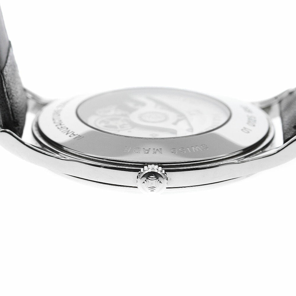 ZENITH 01.0125.680 Class Elite Automatic Date Self-winding Men's Watch Excellent Condition with Warranty Card