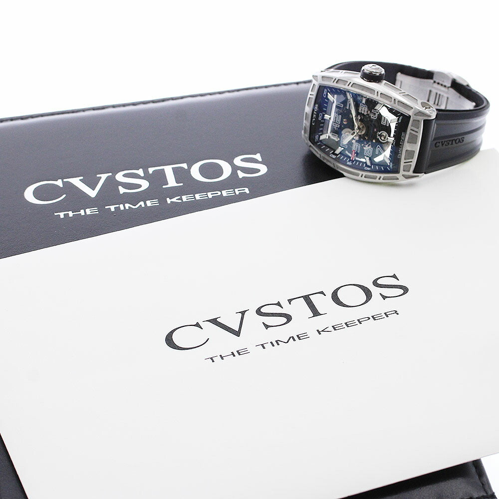 CVSTOS CVT-JET-SL Challenge Jetliner Date Automatic Men's Watch Excellent Condition with Warranty.