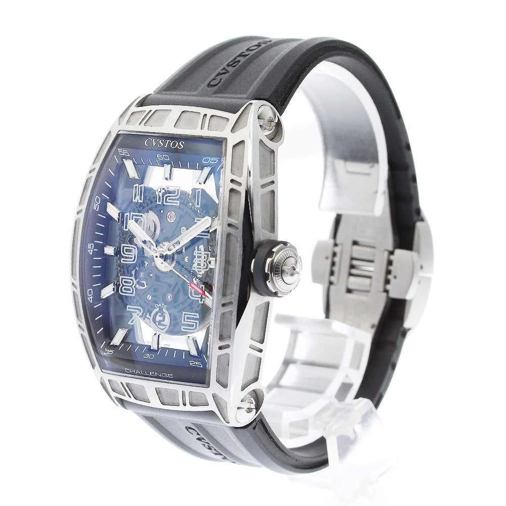 CVSTOS CVT-JET-SL Challenge Jetliner Date Automatic Men's Watch Excellent Condition with Warranty.