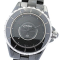 CHANEL H3828 J12 Intense Black Quartz Women's Watch Excellent Condition with Warranty.