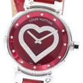 LOUIS VUITTON Q1314 Tambour Heart Pomme d'Amour Diamond Quartz Women's Watch (with box and warranty)