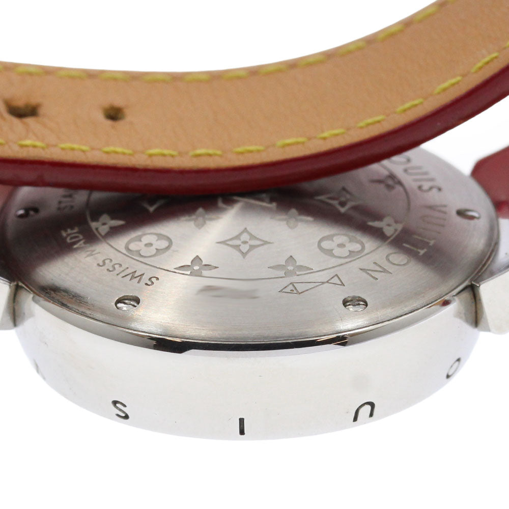 LOUIS VUITTON Q1314 Tambour Heart Pomme d'Amour Diamond Quartz Women's Watch (with box and warranty)
