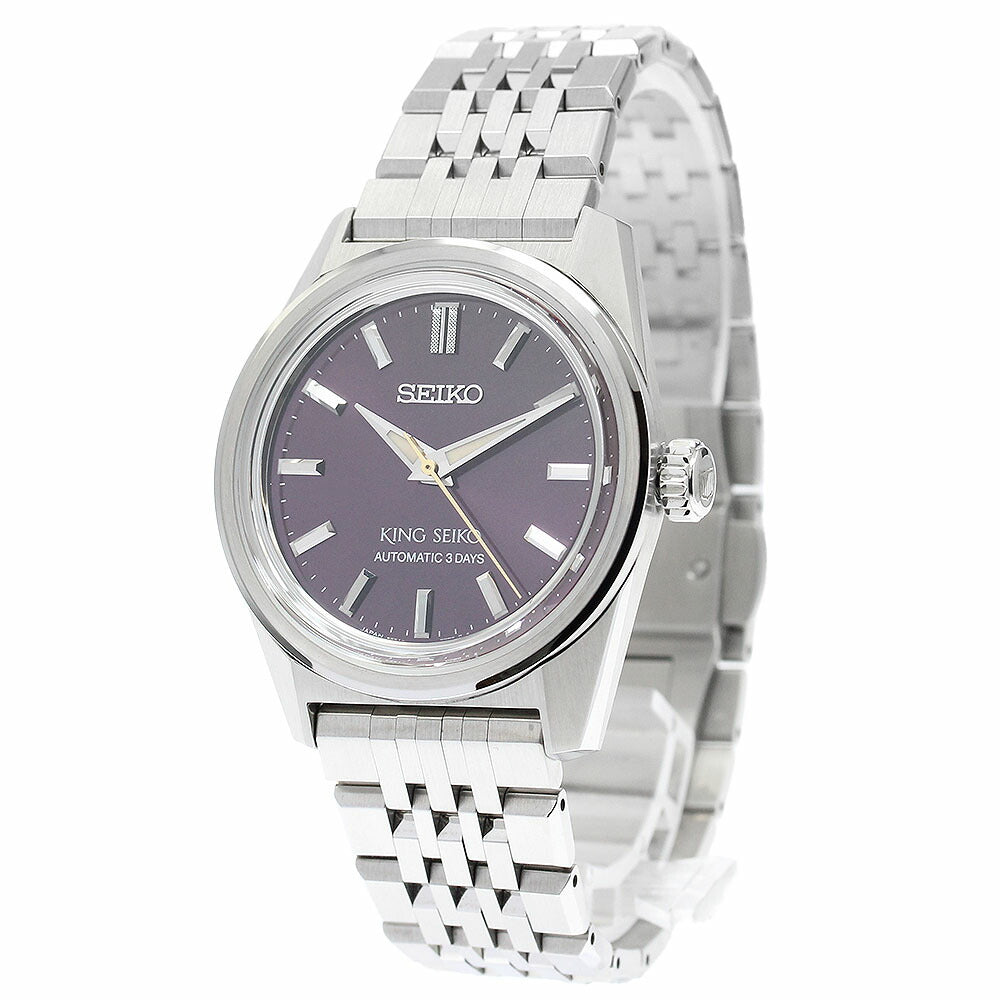 SEIKO 6R51-00B0/SDKS031 King Salon Exclusive Model Automatic Men's Watch Excellent Condition with Warranty Card