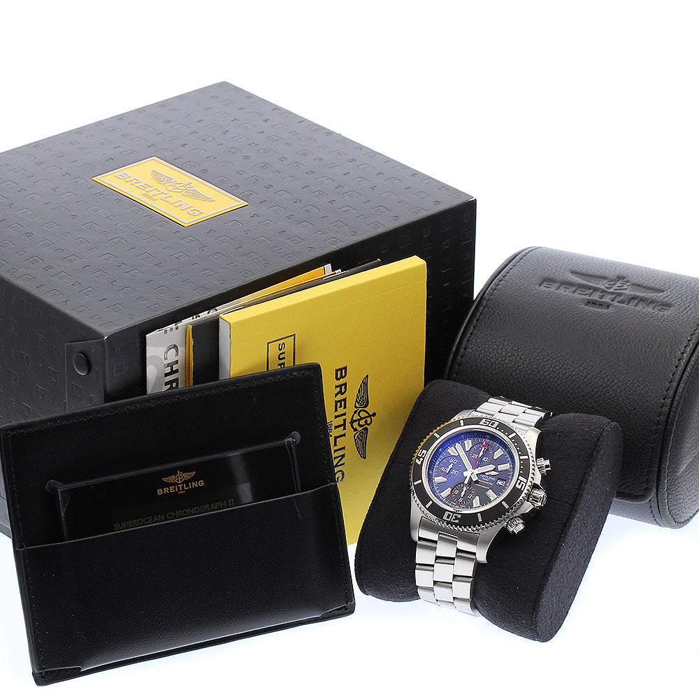 BREITLING A13341 Superocean Chronograph Automatic Men's Watch (with box and warranty)