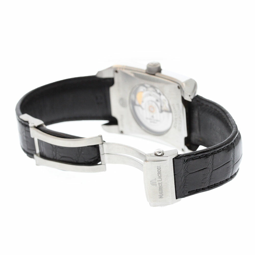 MAURICE LACROIX PT6237-SS001-33E Pontos Rectangular Day-Date Automatic Men's Watch