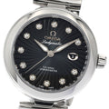 OMEGA 425.30.34.20.56.001 De Ville Ladymatic Co-Axial 11P Diamond Automatic Ladies' Watch Excellent Condition with Box and Warranty Card