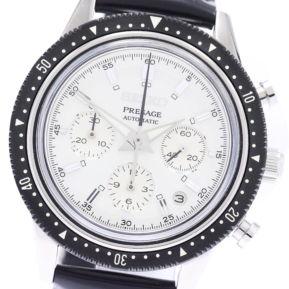 SEIKO SARK015/8R48-00M0 Presage Chronograph 55th Anniversary Limited Edition Automatic Men's Watch - Excellent Condition