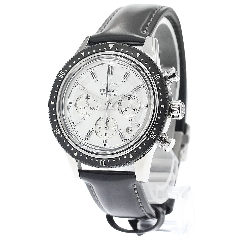 SEIKO SARK015/8R48-00M0 Presage Chronograph 55th Anniversary Limited Edition Automatic Men's Watch - Excellent Condition