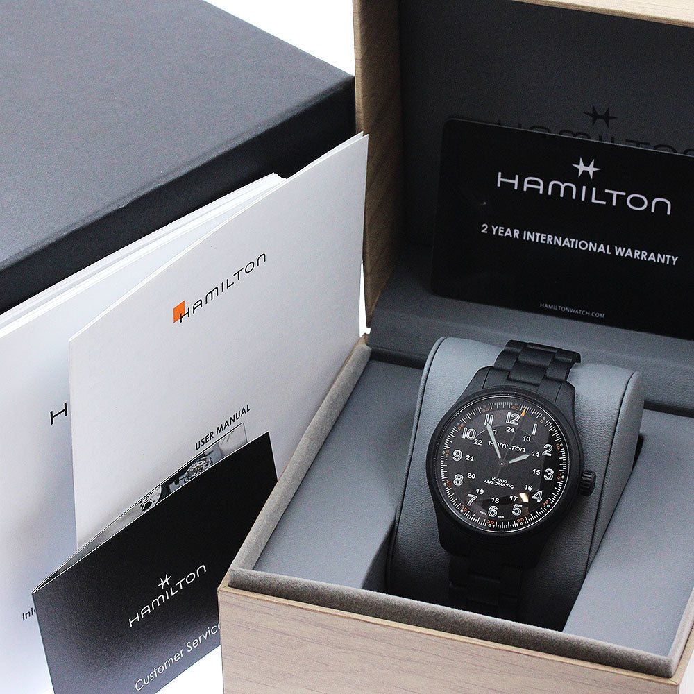 HAMILTON H706651 Khaki Field Automatic Men's Watch - Excellent Condition