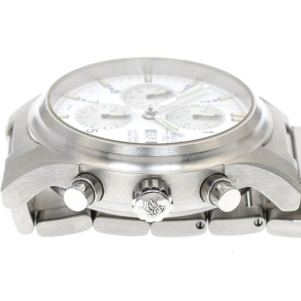 BALLWATCH CM1090C-SJ-WHBE Stokeman Ionosphere Chronograph Day-Date Automatic Men's Watch with Warranty