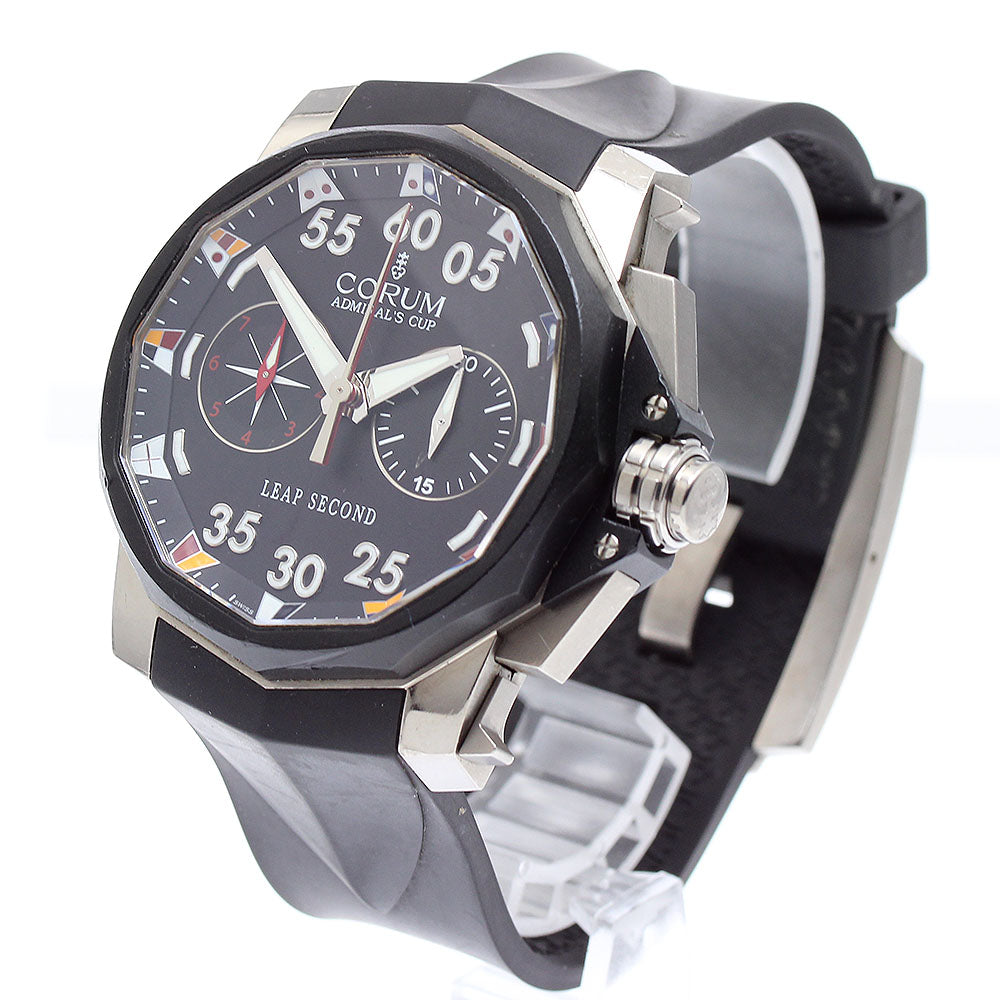 CORUM 01.0034 Admiral's Cup Leap Time Chronograph Automatic Men's Watch