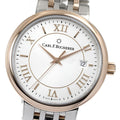 CARL F.BUCHERER 10314.07 Adamavi Date Automatic Men's Watch Excellent Condition with Warranty Card