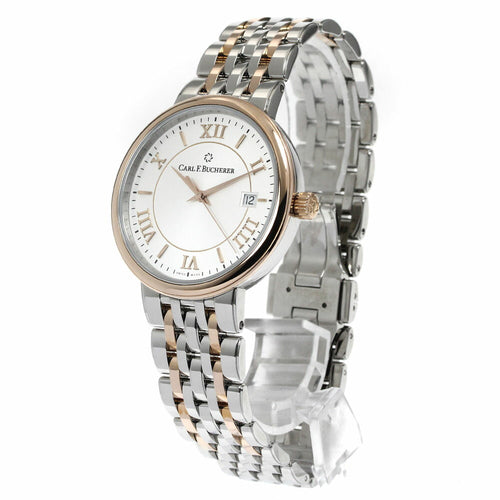 CARL F.BUCHERER 10314.07 Adamavi Date Automatic Men's Watch Excellent Condition with Warranty Card