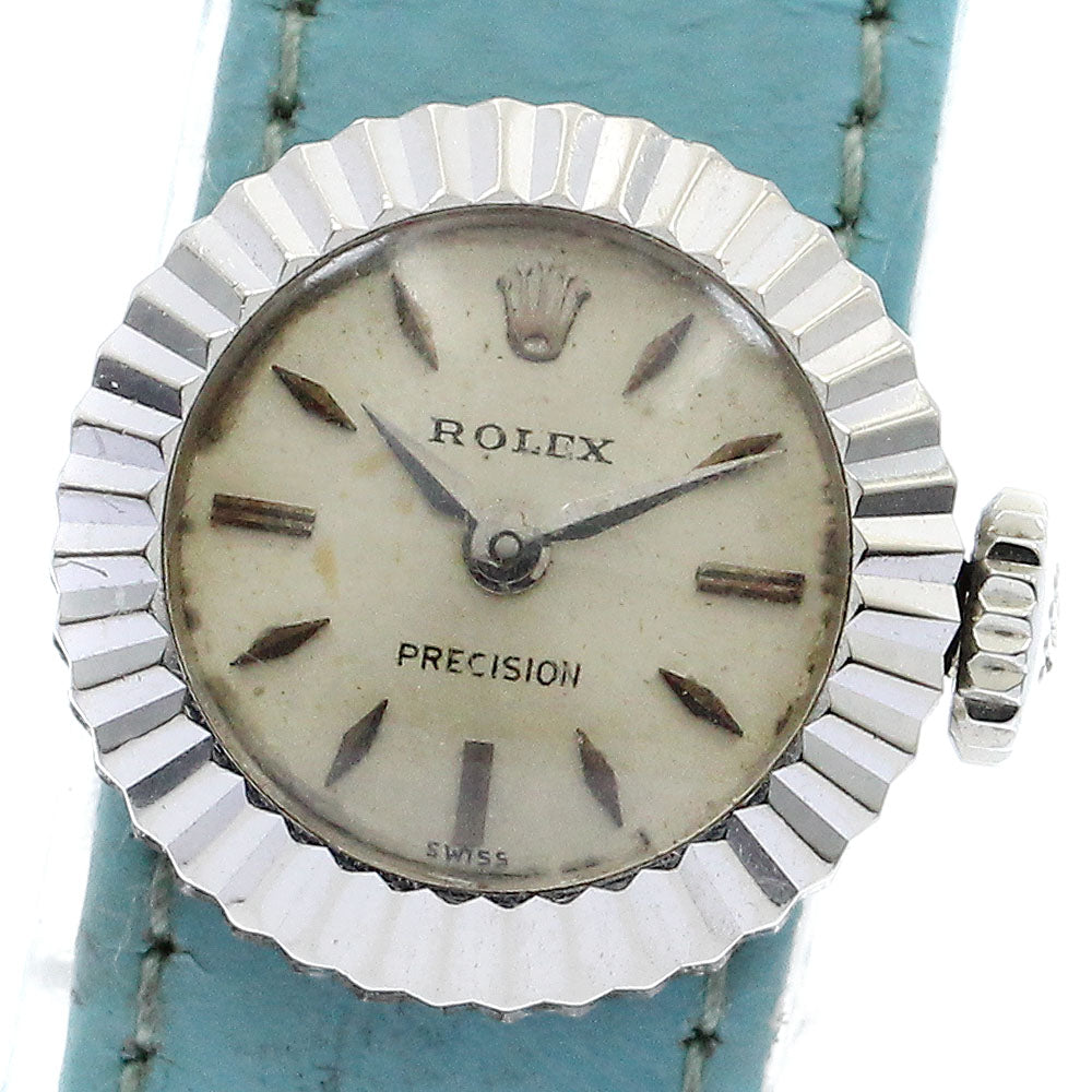 ROLEX 8788 Precision K18WG Cal.282 Manual Winding Ladies' Watch