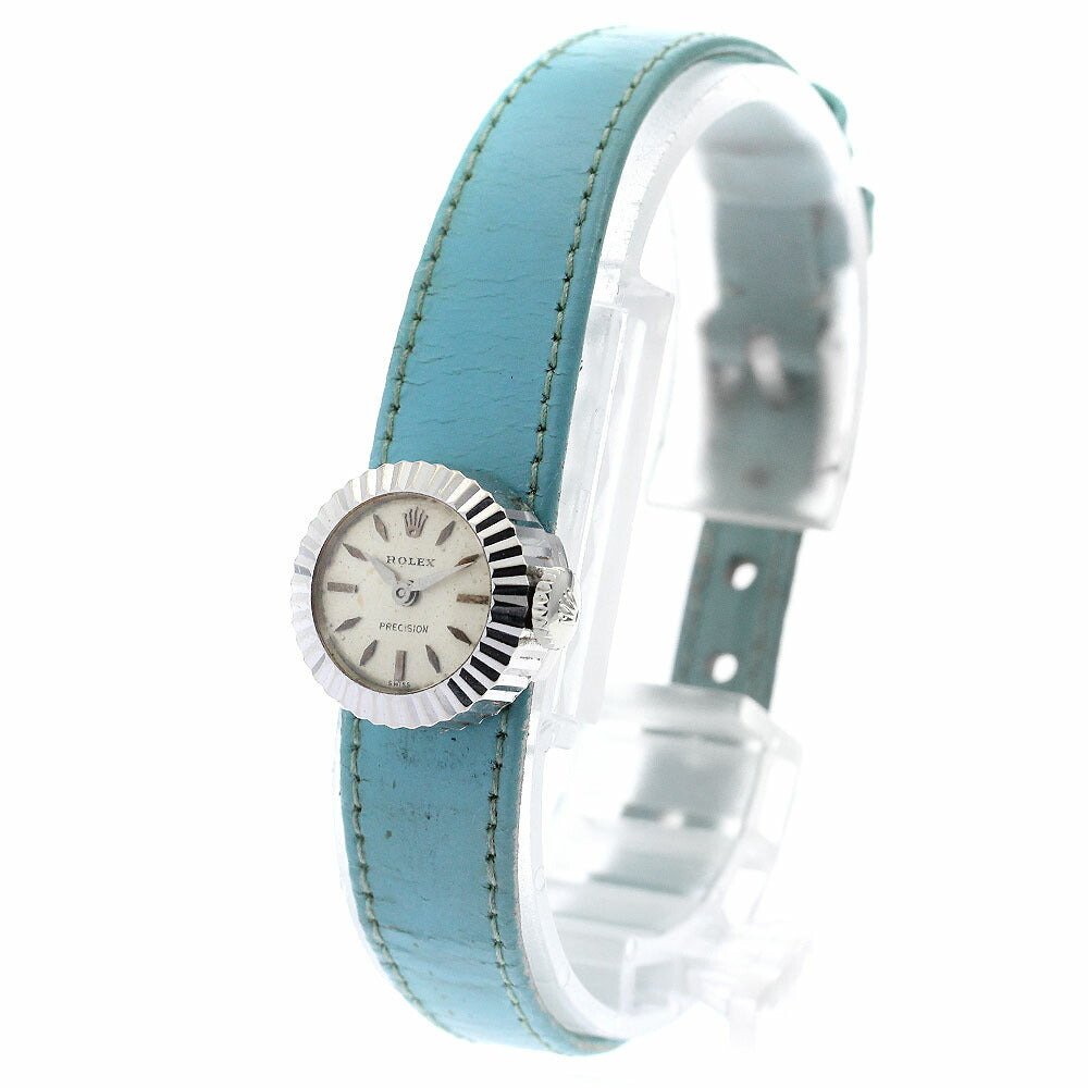 ROLEX 8788 Precision K18WG Cal.282 Manual Winding Ladies' Watch