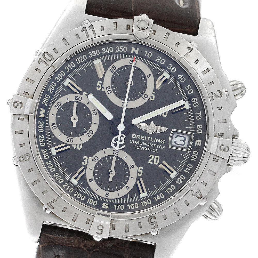 BREITLING A20348 Chronomat Longitude GMT Automatic Men's Watch