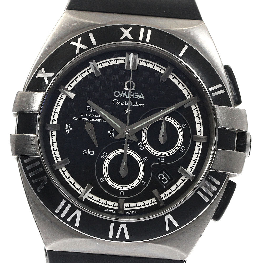 OMEGA 121.92.41.50.01.001 Constellation Double Eagle Date Chronograph Automatic Men's Watch with Warranty