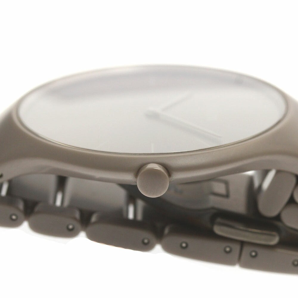 RADO R27098682 True Thinline Couleur Corbusier Quartz Men's Watch Excellent Condition with Warranty.