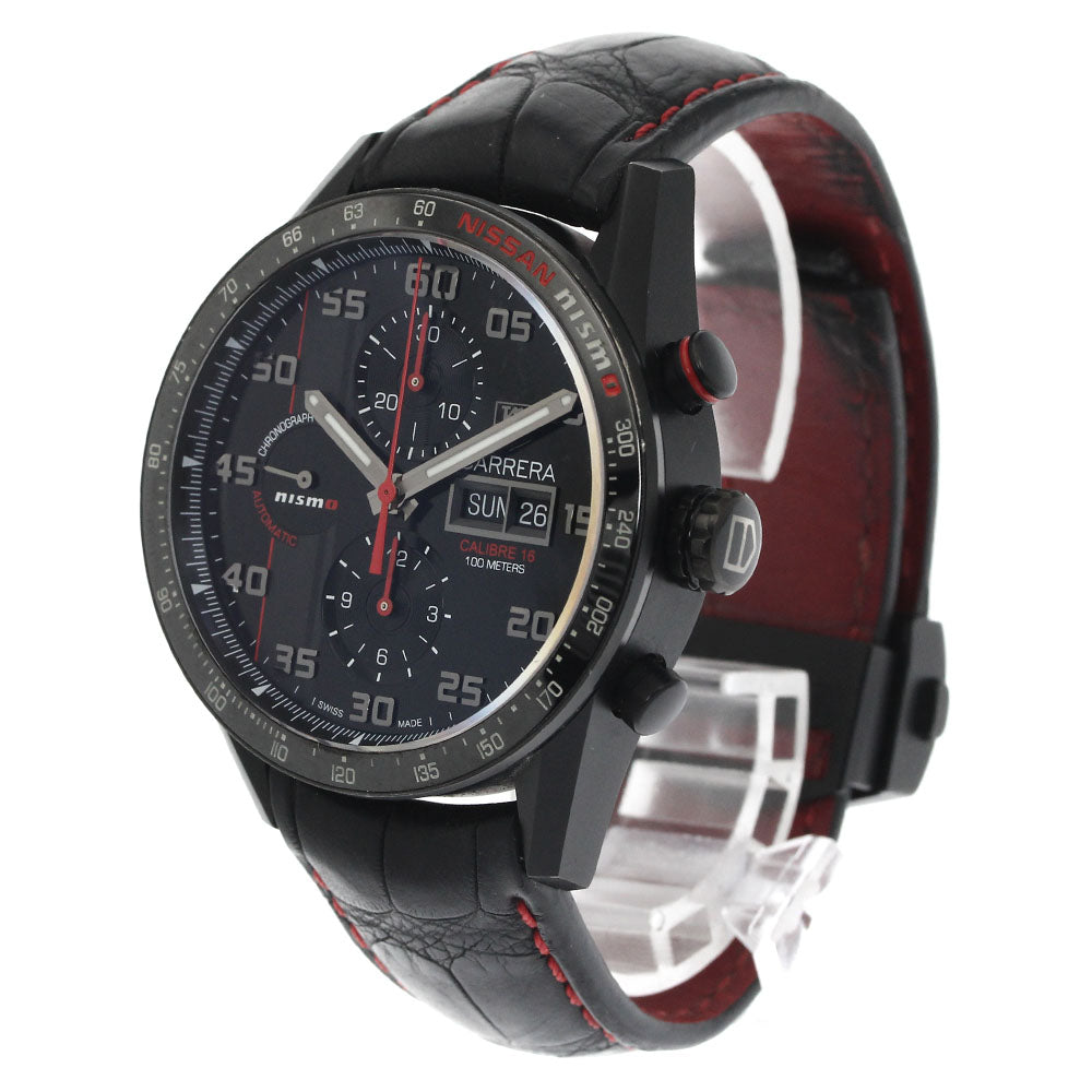 TAG Heuer CV2A82.FC6237 Carrera Nissan Nismo Limited Edition Day-Date Chronograph Automatic Men's Watch