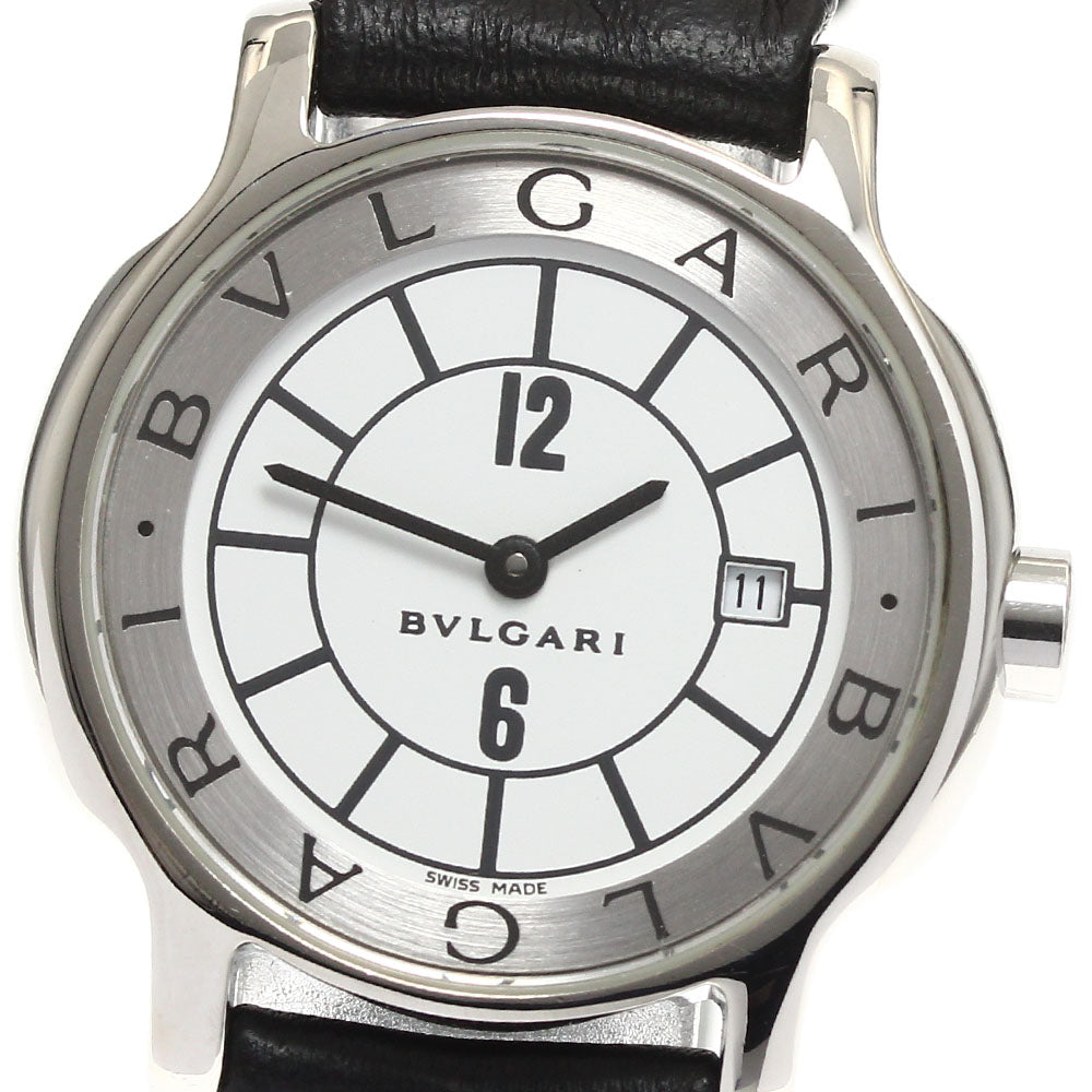 BVLGARI ST29S Solo Tempo Date Quartz Ladies