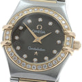 OMEGA 1360.60 Constellation 12P Diamond Bezel Quartz Ladies Watch