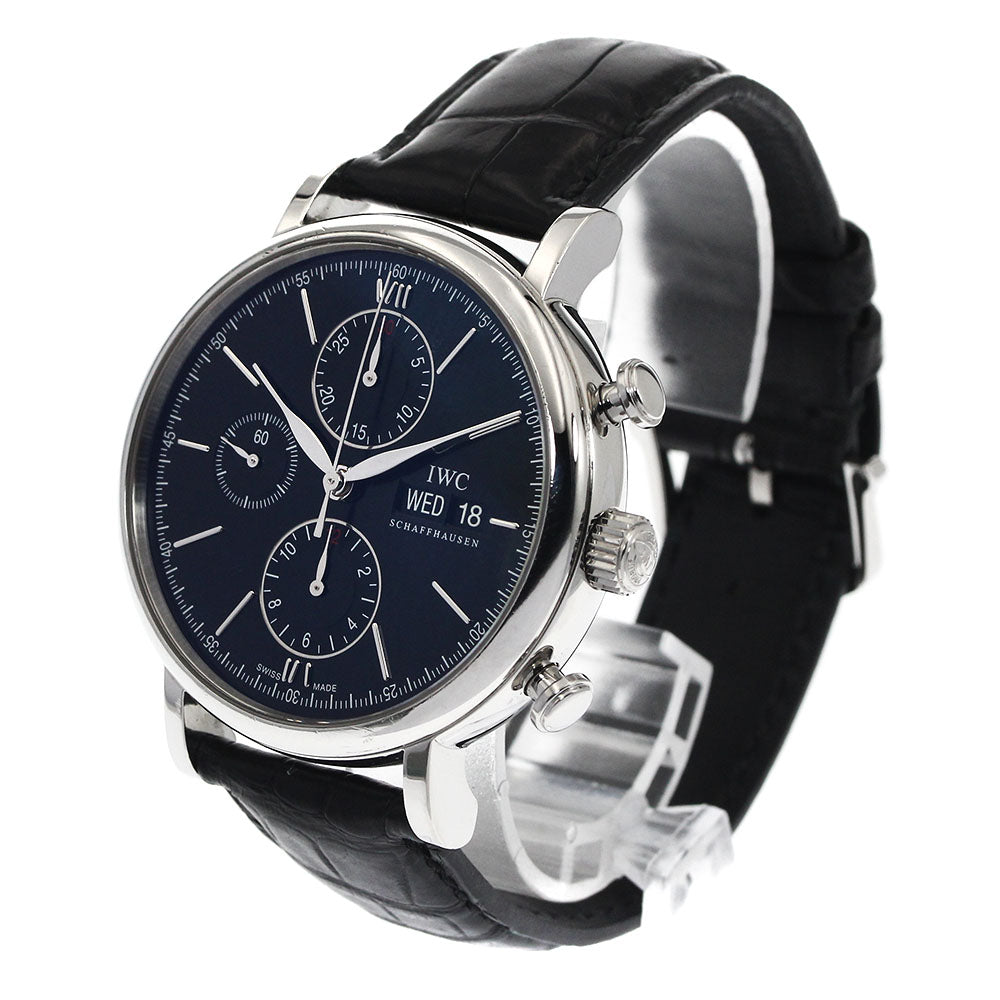 IWC SCHAFFHAUSEN IW391002 Portofino Chronograph Day-Date Automatic Men's Watch