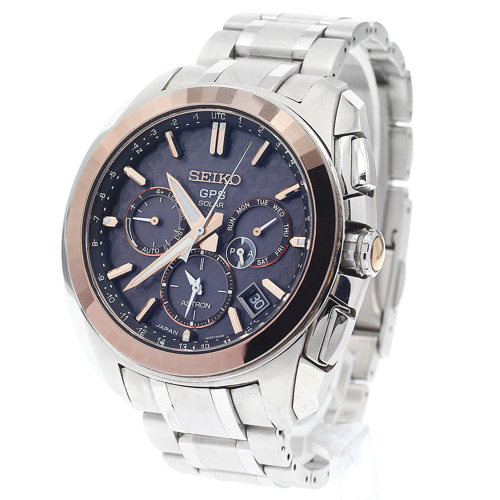 SEIKO SBXC035/5X53-0AG0 Astron 50th Anniversary Model Limited Edition of 200 Pieces Solar Powered Radio Controlled Men's Watch