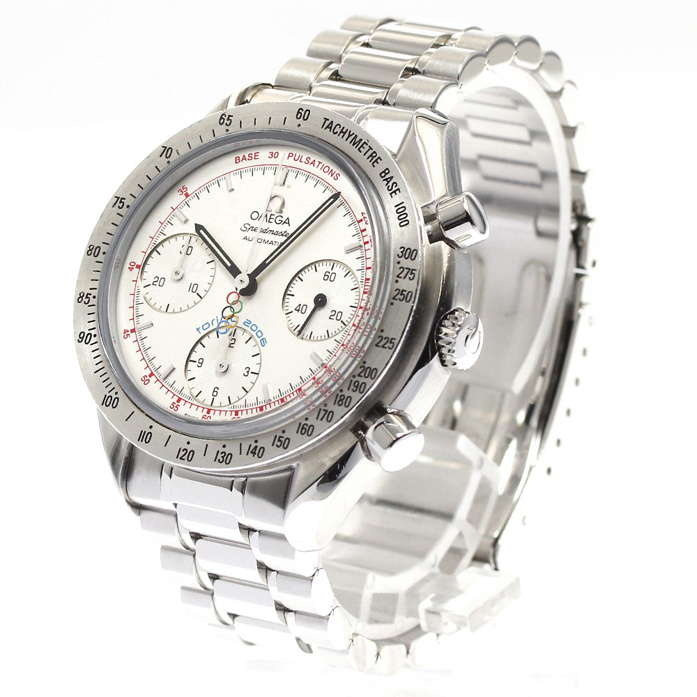 OMEGA 3538.30 Speedmaster 2006 Turin Olympics Limited Edition Automatic Men's Watch with Warranty Card