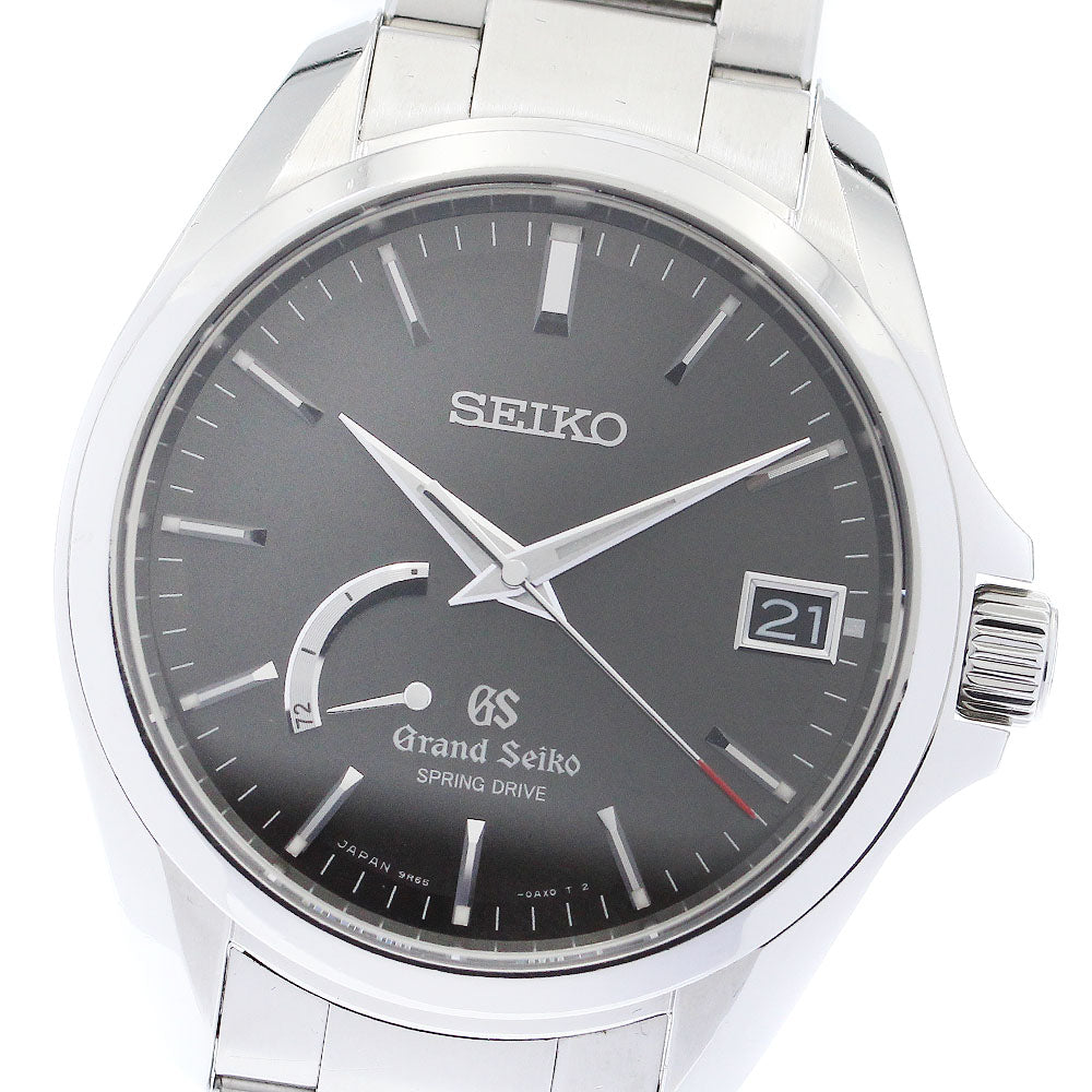 SEIKO SBGA073/9R65-0BD0 Grand Date Power Reserve Spring Drive Men's Watch (with box and warranty)