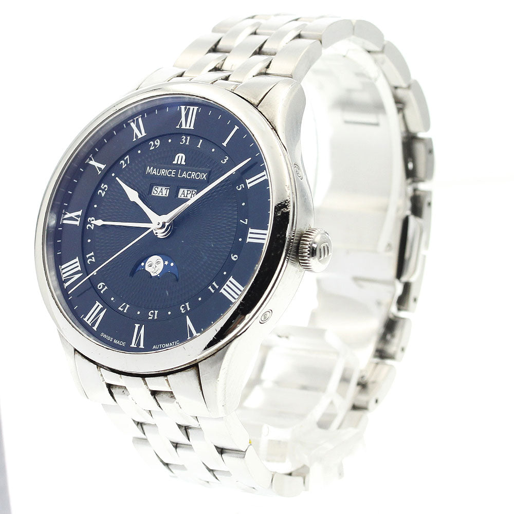 MAURICE LACROIX MP6607 Masterpiece Tradition Triple Calendar Moon Phase Automatic Men's Watch