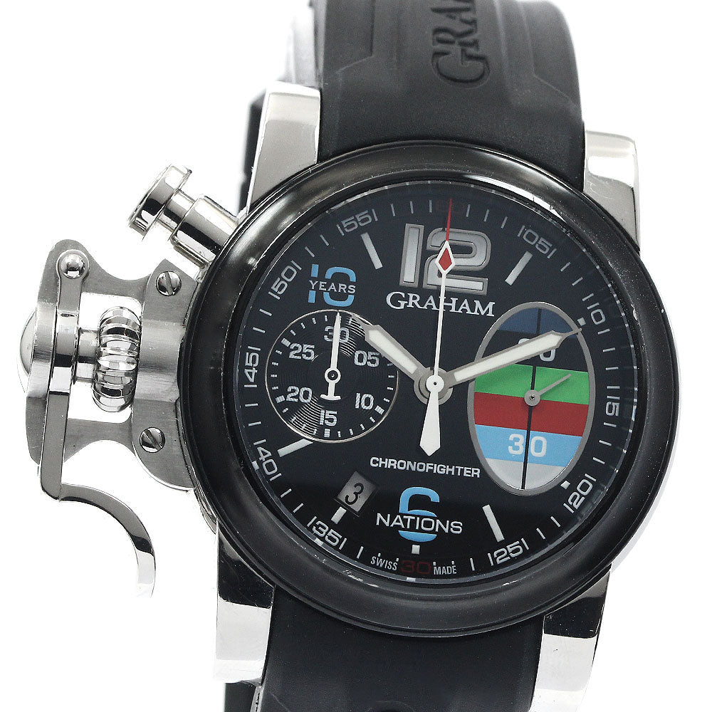GRAHAM 2CRBV.B09A Chronofighter RAC Six Nation Celebration Automatic Men's Watch with Warranty