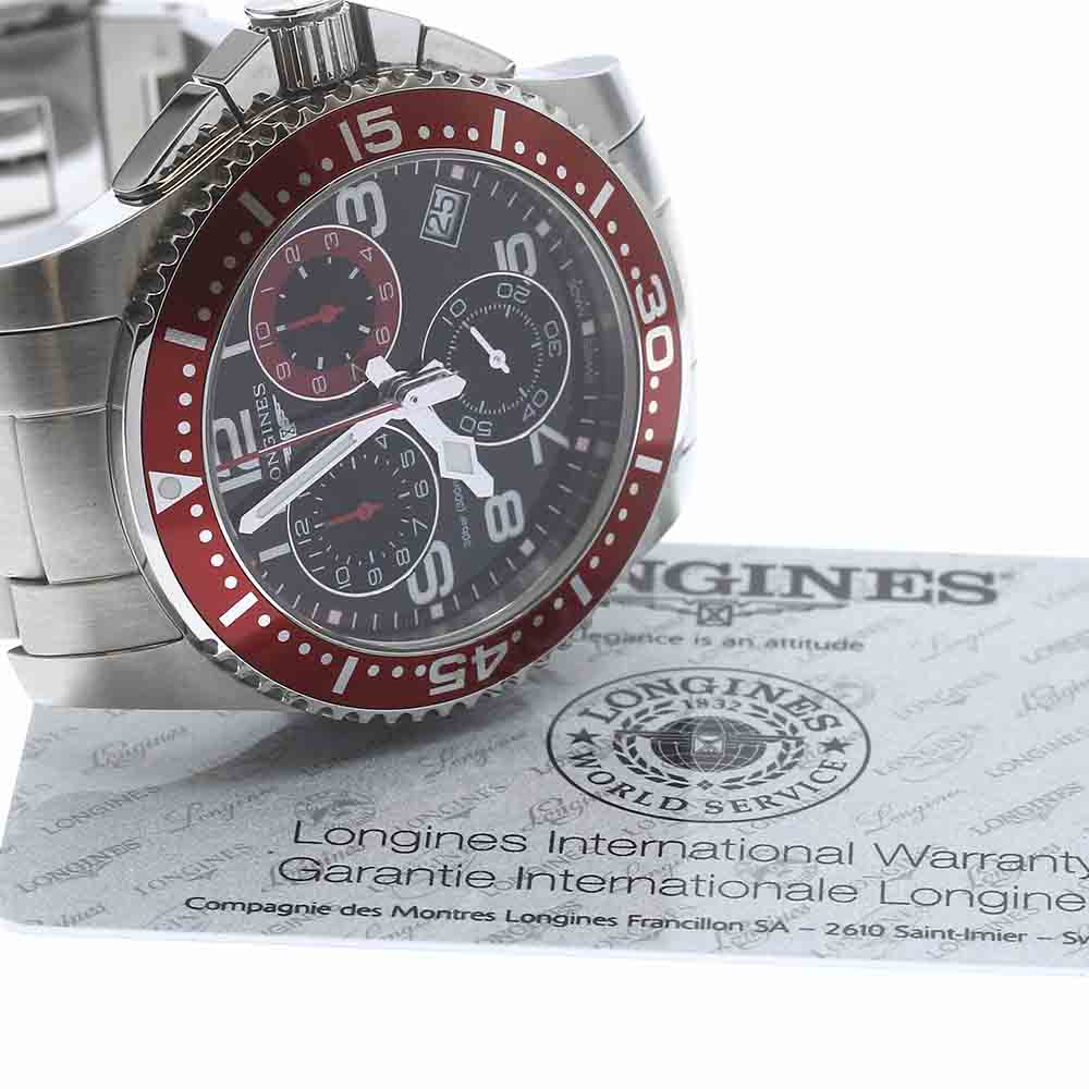 LONGINES L3.690.4 HydroConquest Chronograph Quartz Men's Watch Excellent Condition with Warranty.