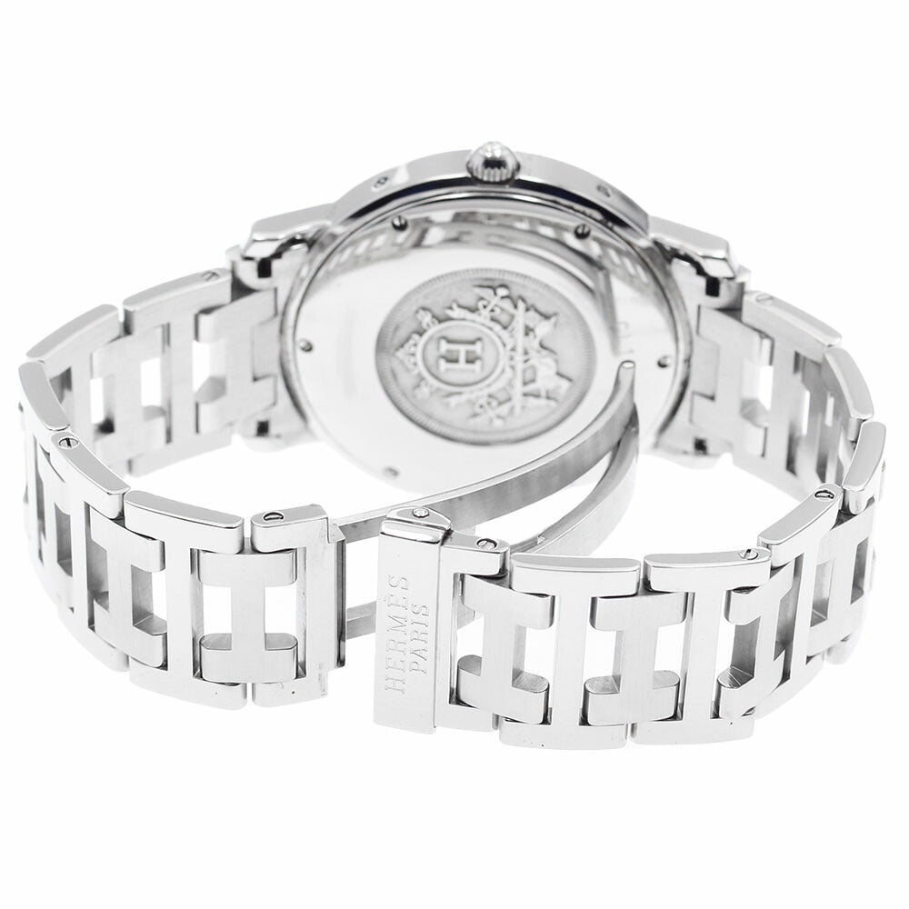 HERMES CL1.810 Clipper Date Automatic Men's Watch Excellent Condition with Warranty.