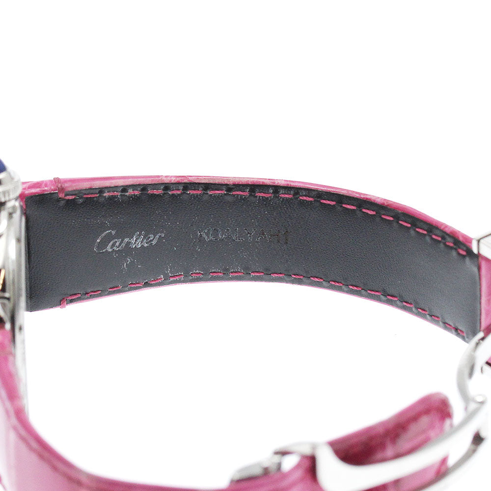 CARTIER WSPA0012 Pasha Deux Automatic Boys' Watch with Warranty Card