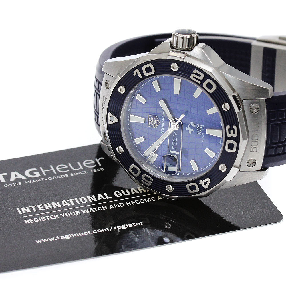 TAG Heuer WAJ2116 Aquaracer DiCaprio Limited Edition (1600 pieces worldwide) Automatic Men's Watch with Warranty Card