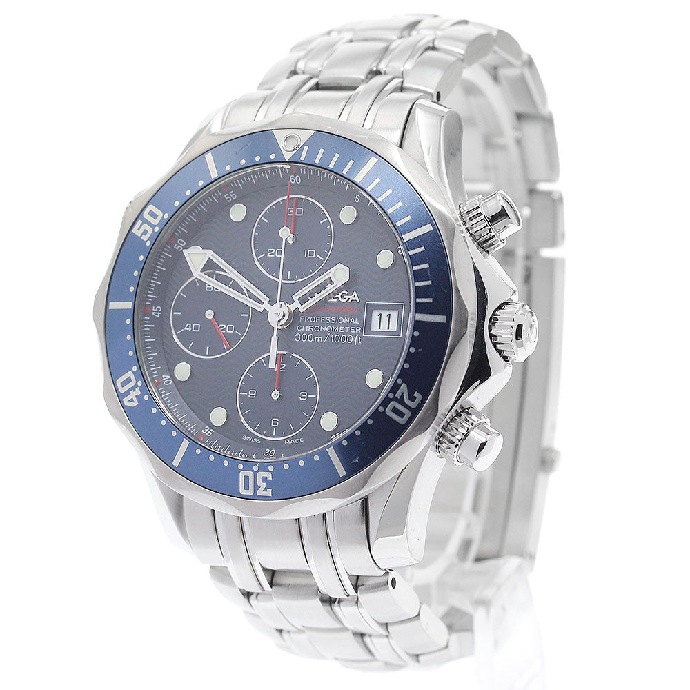 OMEGA 2225.80 Seamaster 300 Date Chronograph Automatic Men's Watch Excellent Condition with Warranty.