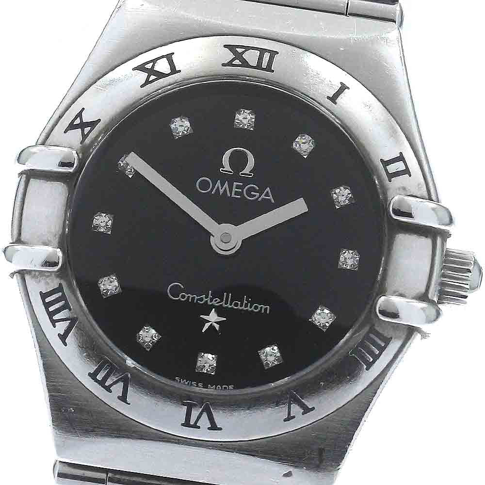 OMEGA 1562.56 Constellation Mini 12-Diamond Quartz Ladies Watch