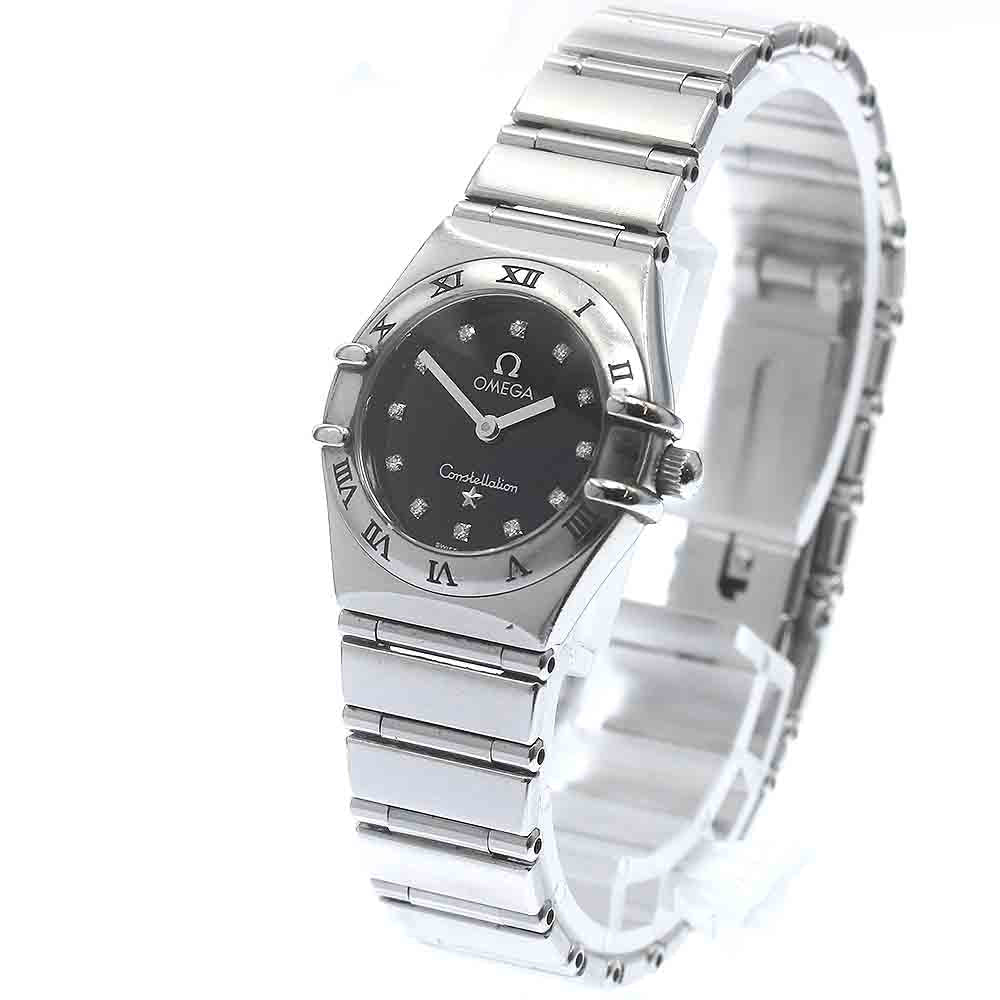 OMEGA 1562.56 Constellation Mini 12-Diamond Quartz Ladies Watch