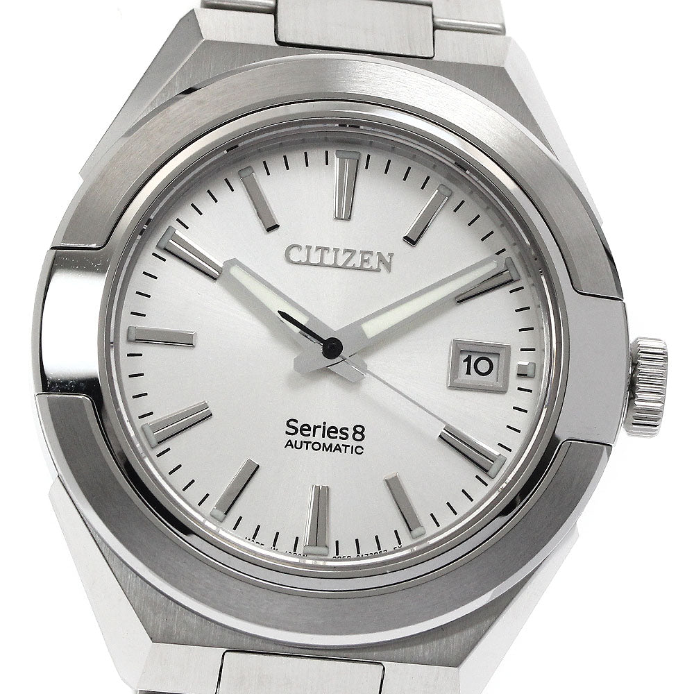 CITIZEN NA1000-88A Series 8 Date Automatic Men's Watch Excellent Condition with Box and Warranty Card