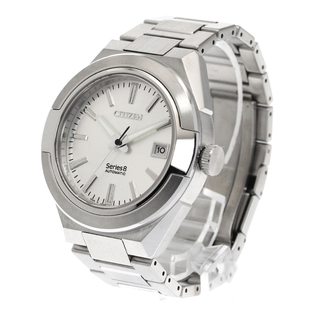 CITIZEN NA1000-88A Series 8 Date Automatic Men's Watch Excellent Condition with Box and Warranty Card