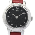 LOUIS VUITTON Q1M05 Tambour Bijou Quartz Women's Watch with Box and Warranty Card