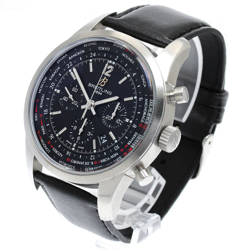 BREITLING AB0510 Transocean Chronograph Unitime Automatic Men's Watch