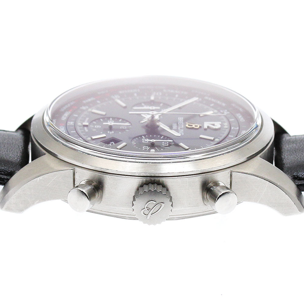 BREITLING AB0510 Transocean Chronograph Unitime Automatic Men's Watch