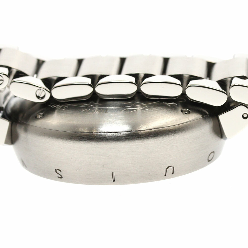 LOUIS VUITTON Q118F Tambour in Black Quartz Men's Watch