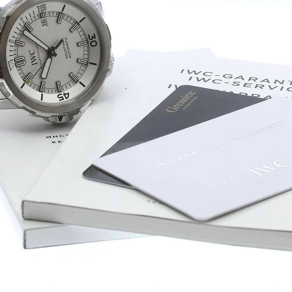 IWC SCHAFFHAUSEN IW329004 Aquatimer Date Automatic Men's Watch with Warranty