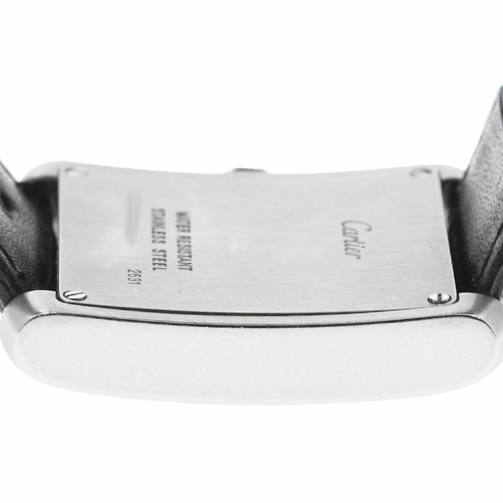 CARTIER W5101455 Tank Francaise XXL Chronoreflex Date Quartz Men's Watch with Warranty