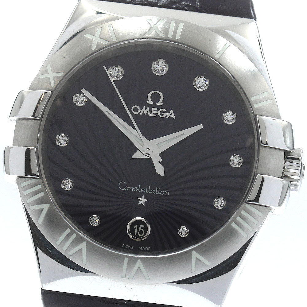 OMEGA 123.13.35.60.60.001 Constellation 11-Diamond Quartz Ladies Watch