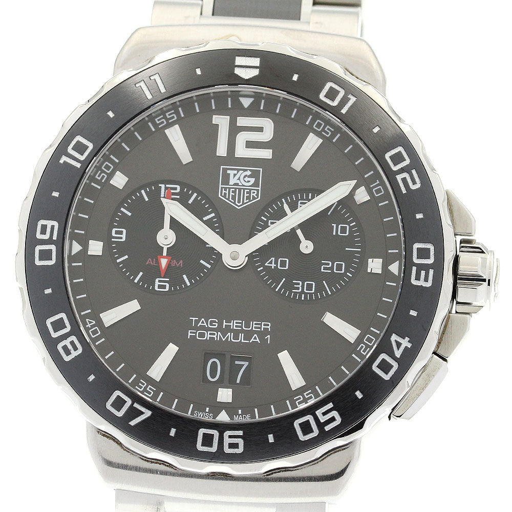 TAG Heuer WAU111C Formula 1 Grand Date Alarm Quartz Men's Watch Excellent Condition with Warranty.