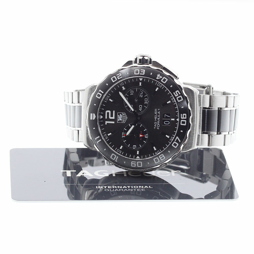 TAG Heuer WAU111C Formula 1 Grand Date Alarm Quartz Men's Watch Excellent Condition with Warranty.