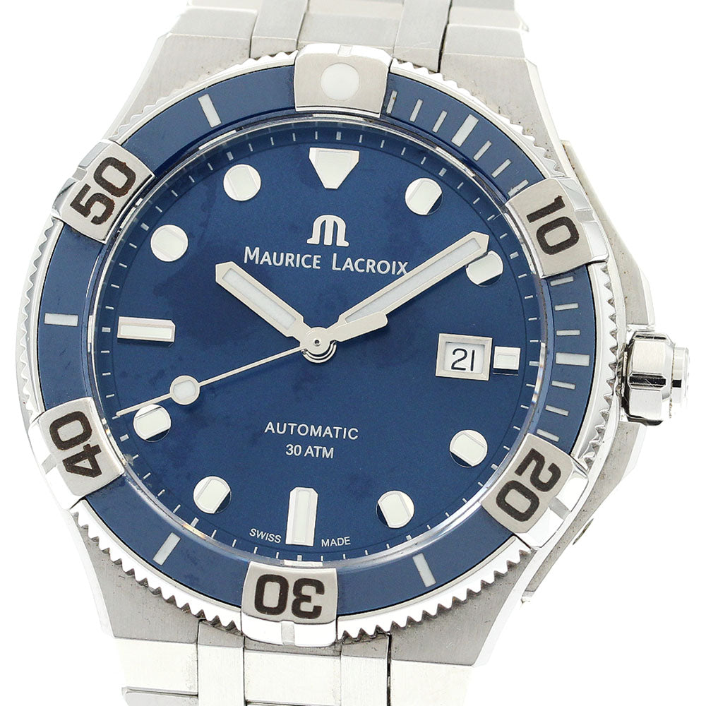 MAURICE LACROIX AI6058 Icon Venturer Date Automatic Men's Watch (Good Condition)